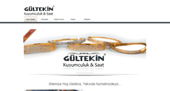 Desktop Screenshot of gultekinkuyumculuk.com